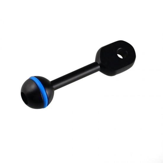 C03 Φ25.4 3inch Single Ball Head Connecting Bracket Support for Diving Light Diving Flashlight Arm Camera Dive