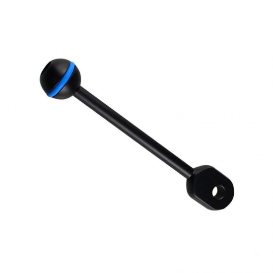 C05 Φ25.4 5inch Single Ball Head Connecting Bracket Support for Diving Light Diving Flashlight Arm Camera Dive