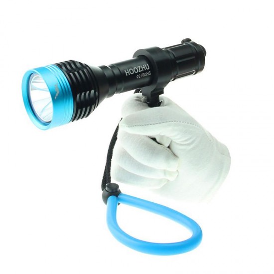 D10 Underwater 100M U2 900LM 3Modes Diving Light Dive Flashlight Suit