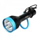 D30 Underwater 100m U4 3000LM 3Modes Diving Light Dive Flashlight Suit with 32650 & Charger & Bracket