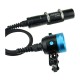 HV33 Underwater 120m 10x LEDs 4000LM Dual Swicth 2Group Modes UV Diving Light Dive Flashlight