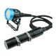 HV33 Underwater 120m 10x LEDs 4000LM Dual Swicth 2Group Modes UV Diving Light Dive Flashlight