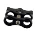 S01 2-Hole Diving Bracket Underwater Adjustable Diving Light Arms Camera Arm Diving Flashlight Support