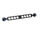 S09 Φ25.4 9inch Double Ball Head Connecting Bracket Support for Diving Flashlight Diving Camer