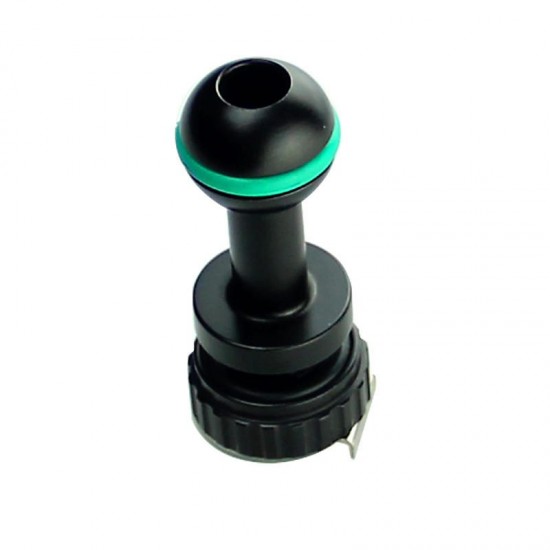 S27 Φ24.5 Lengthened Ball Head Connecting Bracket Support Flashlight Arm for Diving Light Diving Camera Dive