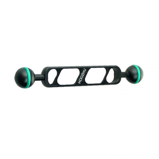 S70 Φ24.5 7inch Double Ball Head Connecting Bracket Support for Diving Light Flashlight Arm Diving Camera Dive S70 Φ24.5 7inch Double Ball Head Connecting Bracket Support for Diving Light Flashlight Arm Diving Camera Dive