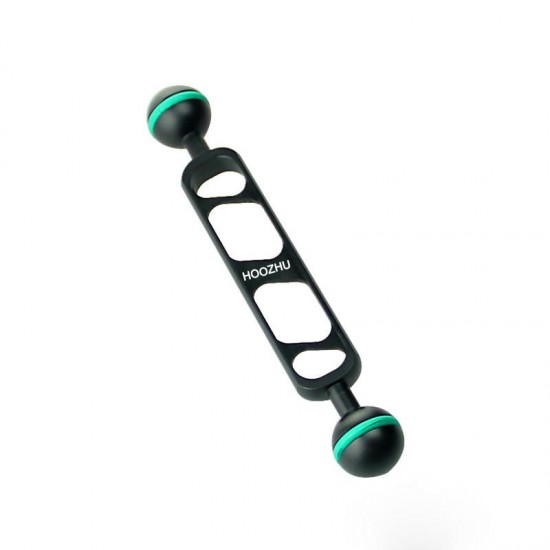 S70 Φ24.5 7inch Double Ball Head Connecting Bracket Support for Diving Light Flashlight Arm Diving Camera Dive S70 Φ24.5 7inch Double Ball Head Connecting Bracket Support for Diving Light Flashlight Arm Diving Camera Dive