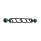 S90 Φ24.5 9inch Double Ball Head Connecting Bracket Support for Diving Flashlight Arm Light Divi S90 Φ24.5 9inch Double Ball Head Connecting Bracket Support for Diving Flashlight Arm Light Divi