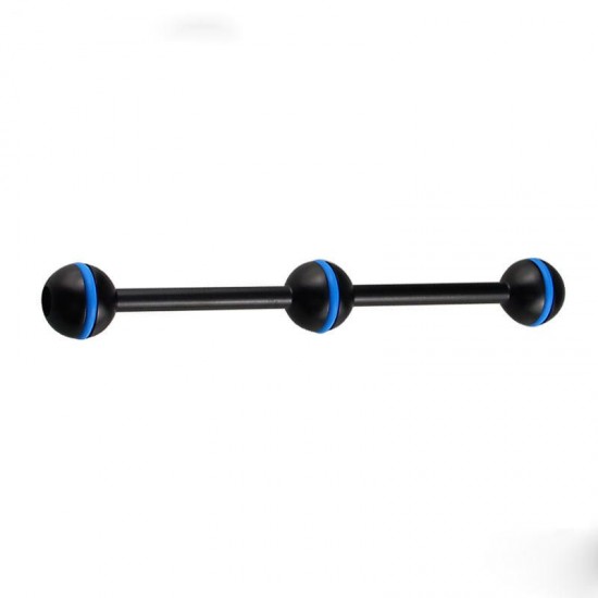 SR07 Φ25.4 7inch Three Ball Head Connecting Bracket Support for Diving Light Diving Flashlight A SR07 Φ25.4 7inch Three Ball Head Connecting Bracket Support for Diving Light Diving Flashlight A