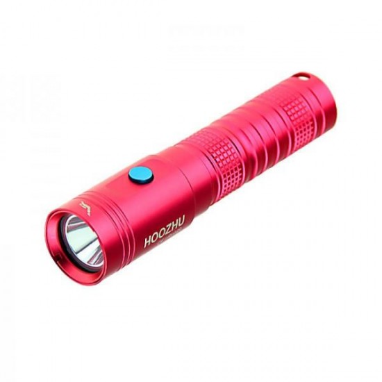 U10 Underwater 80m U2 900LM 3Modes Easy Operation Diving Light Portable Waterproof EDC Flashlight Suit with 18650 & Charger