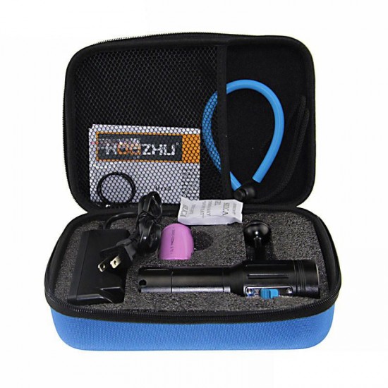 V13 Underwater 100m 12x LED Bulbs 2600LM Dual Swicth 2-group Modes UV Diving Light Dive Flashlight Suit with 32650 & Charger &Bracket V13 Underwater 100m 12x LED Bulbs 2600LM Dual Swicth 2-group Modes UV Diving Light Dive Flashlight Suit with 32650 & Charger &Bracket