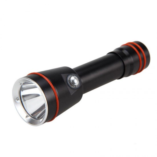 Q21 L2 LED 2800LM 3 Modes Outdoor Portable Underwater Diving Flashlight 18650 Battery