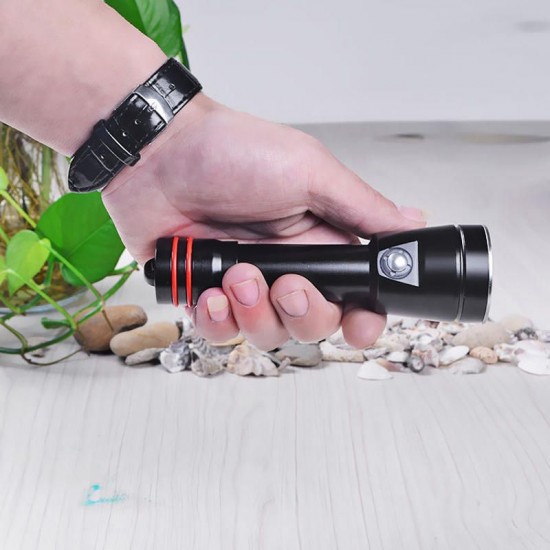 Q21 L2 LED 2800LM 3 Modes Outdoor Portable Underwater Diving Flashlight 18650 Battery Q21 L2 LED 2800LM 3 Modes Outdoor Portable Underwater Diving Flashlight 18650 Battery