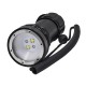 Q34 2xL2 +2xLED 3000LM 3 Modes 100 Meters Underwater Dive Light LED Flashlight 32650 Battery