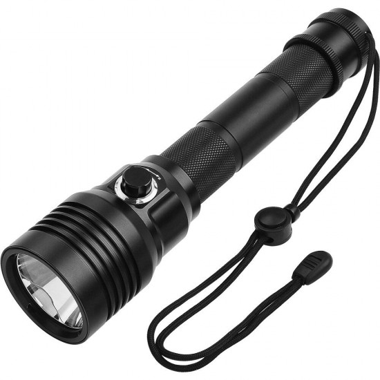 SD08 XM L2 1000lm 4000K/6000K LED Dive Flashlight 100m Underwater Scuba Diving Light 2 Modes LED Photogragh Fill Light