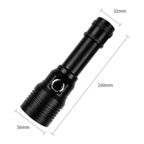 SD09 XM L2 1000lm LED Diving Light 3 Modes Powerful Dive Scuba Camera Photo Fill Light Waterproof 26650 Flashlights Searchlights
