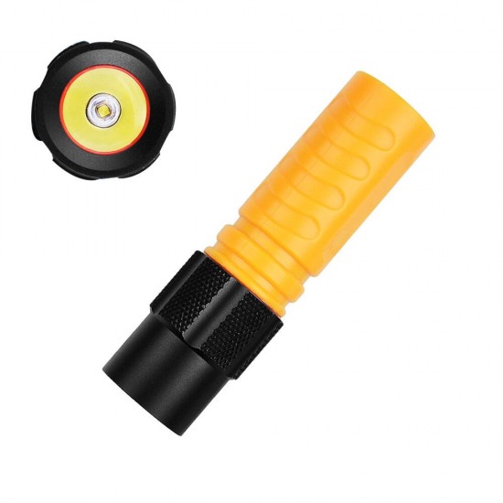 SD12 300lm 5000K Underwater 60m Professional Dive Flashlight Fishing Diving Light Photogragh LED Fill Light with 18650 Battery