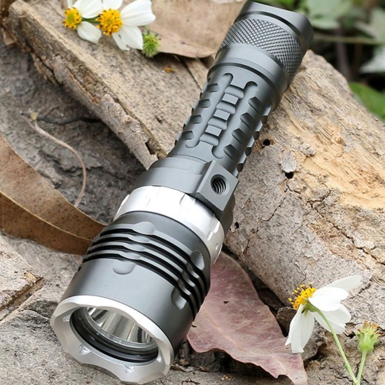 MS1 XM-L2 1000 lumens Scuba Diving Flashlight Underwater Fill Light Waterproof 18650 Flashlight