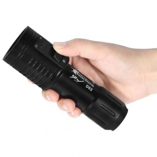 D02 XPG2+Red Light LED Professional Diving LED Flashlight