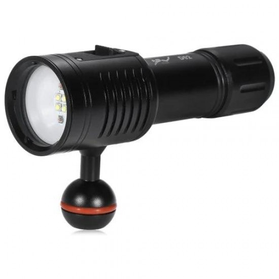 D02 XPG2+Red Light LED Professional Diving LED Flashlight
