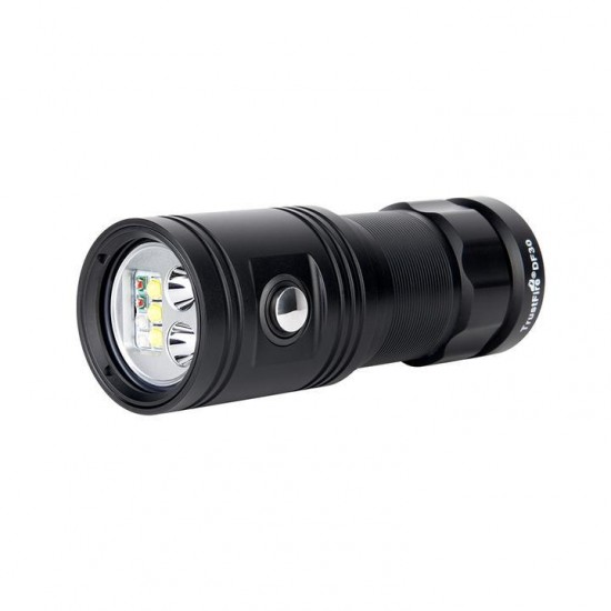 DF30 2350lm Rechargeable Dive Flashlight Underwater Diving Photo Video Flashlight