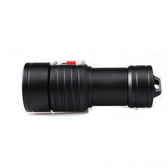 Underwater 150m D830 2 U4 800LM 3Modes Magnetic sliding Dual Switch Easy Operation Portable Tactical Diving Flashlight