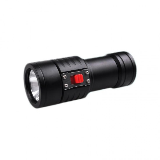 Underwater 150m D830 2 U4 800LM 3Modes Magnetic sliding Dual Switch Easy Operation Portable Tactical Diving Flashlight