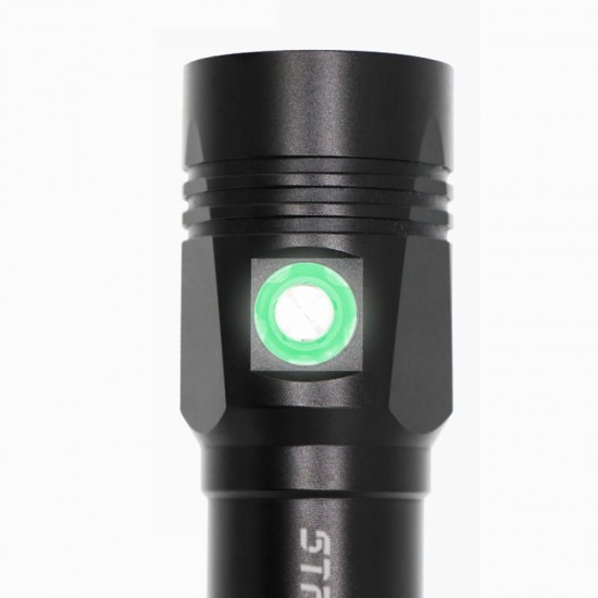 DL02 Underwater 100m 900LM 3Modes Power Indicator Portable Dive Flashlight Camera Fill Light