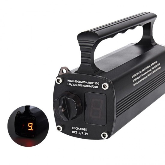 HS-S118 L2 LED 3Modes 600Lumens Power Display Portable LED Diving Flashlight 18650 HS-S118 L2 LED 3Modes 600Lumens Power Display Portable LED Diving Flashlight 18650
