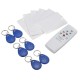 SK-658 13Pcs 125KHz RFID ID Card Reader Writer Copier Duplicator with 6 Cards/Tags Kit