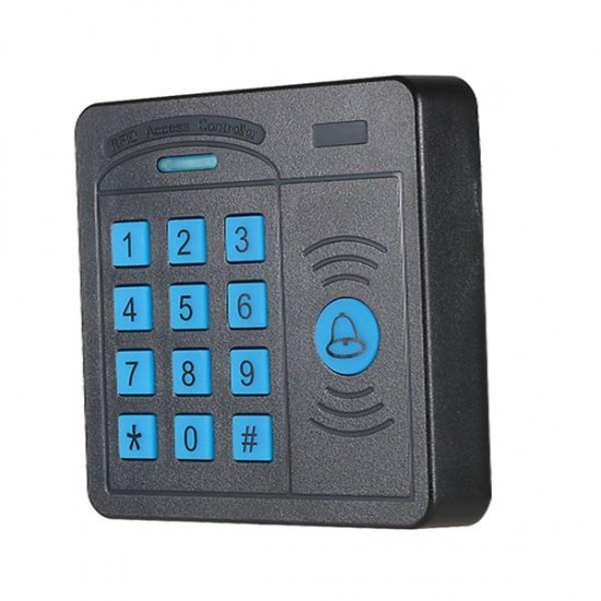 SY5100RID Door Access Control Controller ABS Case RFID Reader Keypad Remote Control 10 ID Cards