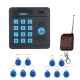 SY5100RID Door Access Control Controller ABS Case RFID Reader Keypad Remote Control 10 ID Cards