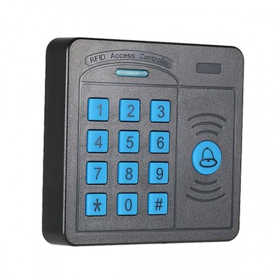 SY5100RID Door Access Control Controller ABS Case RFID Reader Keypad Remote Control 10 ID Cards