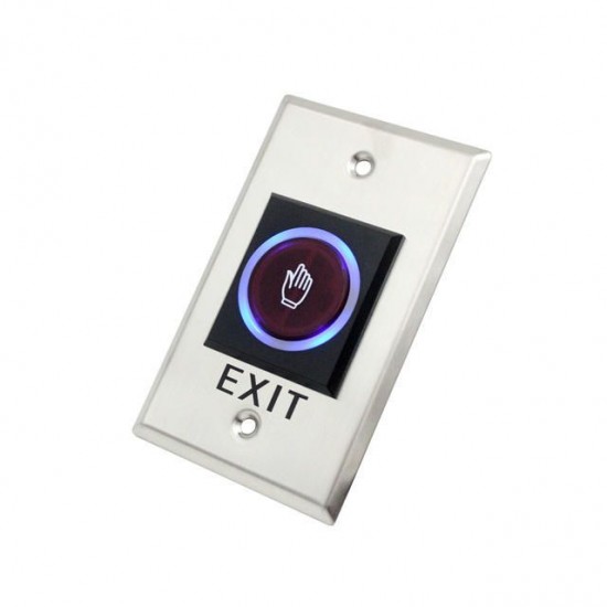 Infrared Sensor Switch No Touch Contactless Door Release Exit Button with LED Indication