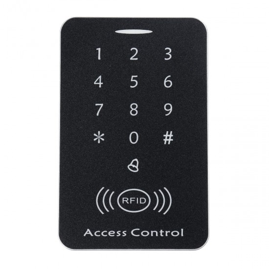 RFID Access Control System Security IDCard Password Entry Door Lock with 10Pcs Keyfob RFID Access Control System Security IDCard Password Entry Door Lock with 10Pcs Keyfob