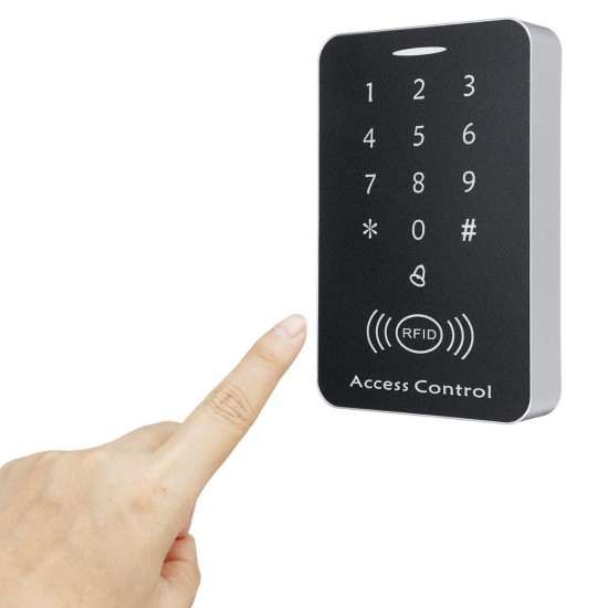 RFID Access Control System Security IDCard Password Entry Door Lock with 10Pcs Keyfob RFID Access Control System Security IDCard Password Entry Door Lock with 10Pcs Keyfob
