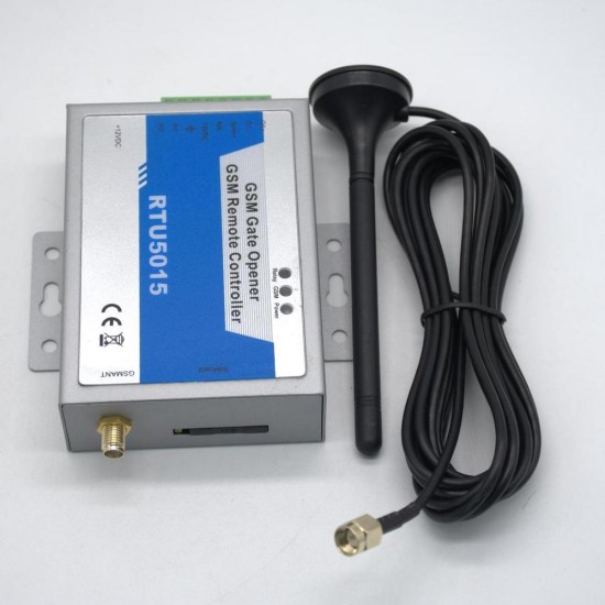 RTU5015 Upgrated GSM Gate Door Opener SMS APP Remote Control Alarm Controller 1 Output 2 Inputs RTU5015 Upgrated GSM Gate Door Opener SMS APP Remote Control Alarm Controller 1 Output 2 Inputs