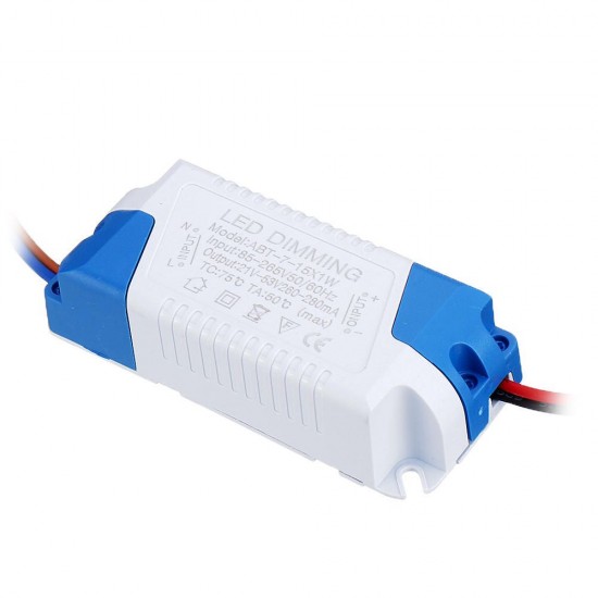 10pcs 7W 9W 12W 15W LED Non Isolated Modulation Light External Driver Power Supply AC90-265V Constant Current Thyristor Dimming Module