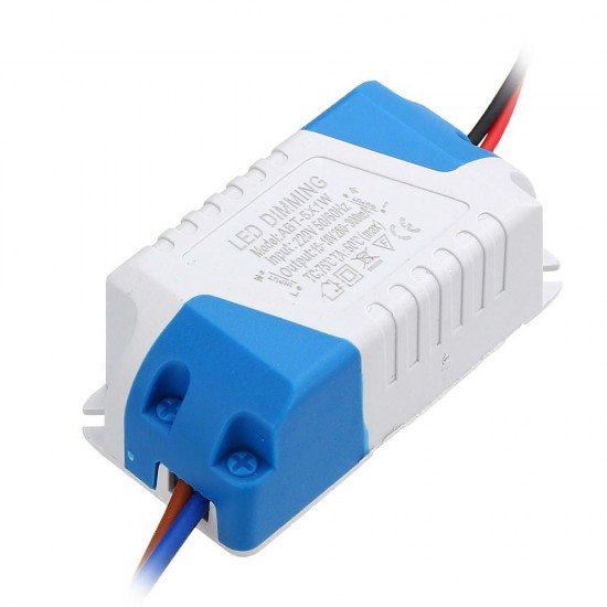 10pcs LED Dimming Power Supply Module 5*1W 110V 220V Constant Current Silicon Controlled Driver for Panel Down Light