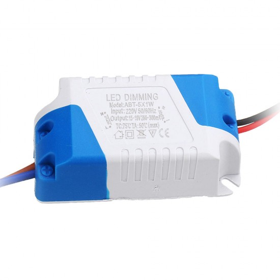 10pcs LED Dimming Power Supply Module 5*1W 110V 220V Constant Current Silicon Controlled Driver for Panel Down Light