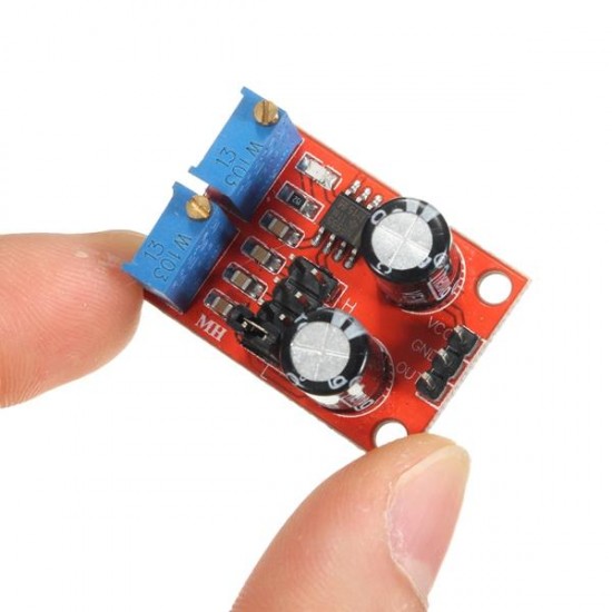 10pcs NE555 Pulse Frequency Duty Cycle Adjustable Module Square Wave Signal Generator Stepper Motor Driver