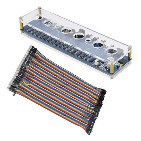 12V Power DIY Glow Tube Clock Module Board Motherboard For IN14 Tube Digital Clock With Shell 12V Power DIY Glow Tube Clock Module Board Motherboard For IN14 Tube Digital Clock With Shell