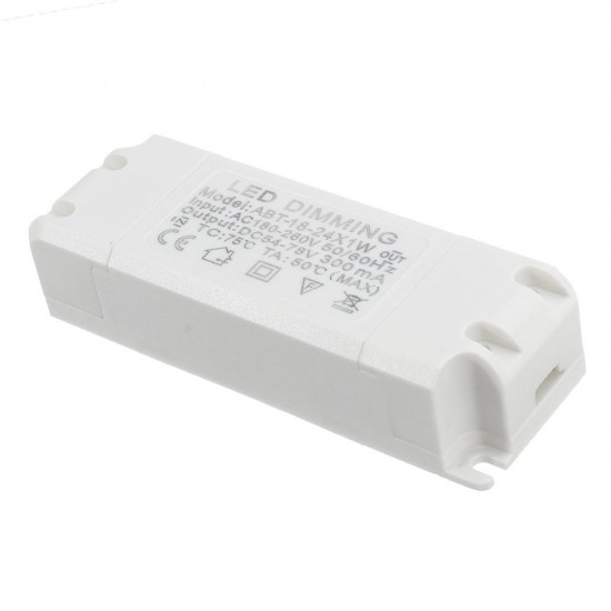 18W 20W 24W LED Isolated Modulation Light External Driver Power Supply AC180-265V Constant Current Thyristor Dimming Module 18W 20W 24W LED Isolated Modulation Light External Driver Power Supply AC180-265V Constant Current Thyristor Dimming Module