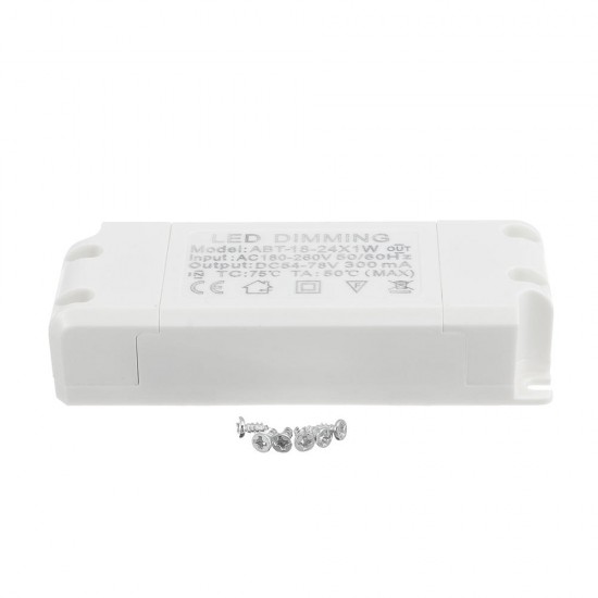 18W 20W 24W LED Isolated Modulation Light External Driver Power Supply AC180-265V Constant Current Thyristor Dimming Module 18W 20W 24W LED Isolated Modulation Light External Driver Power Supply AC180-265V Constant Current Thyristor Dimming Module