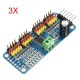 3Pcs PCA9685 16-Channel 12-bit PWM Servo Motor Driver I2C Module 3Pcs PCA9685 16-Channel 12-bit PWM Servo Motor Driver I2C Module