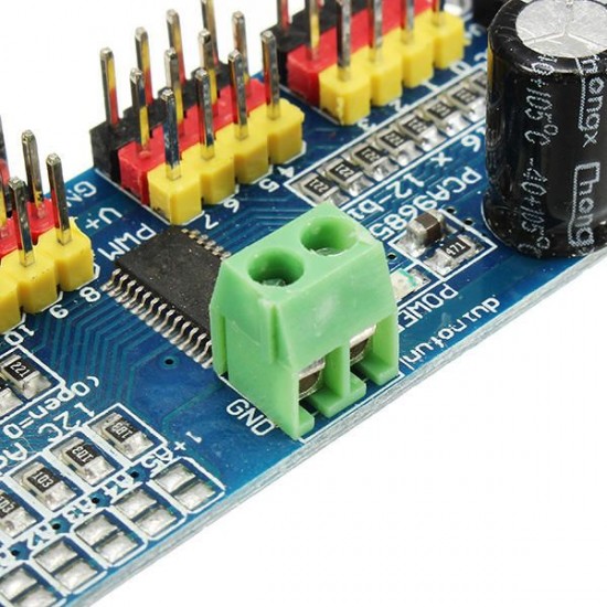 3Pcs PCA9685 16-Channel 12-bit PWM Servo Motor Driver I2C Module 3Pcs PCA9685 16-Channel 12-bit PWM Servo Motor Driver I2C Module