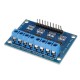 3pcs 4CH 4 Channel HG7881 Chip H-bridge DC 2.5-12V Stepper Motor Driver Module Controller PCB Board 4 Way 2 Phase