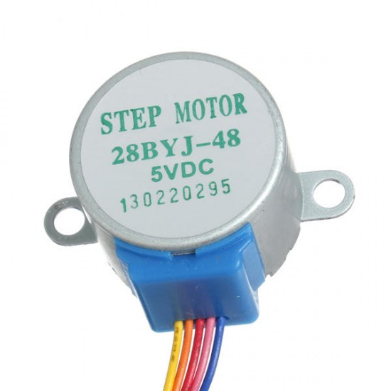 5Pcs DC 5V 4 Phase 5 Wire Stepper Motor With ULN2003 Driver Board 5Pcs DC 5V 4 Phase 5 Wire Stepper Motor With ULN2003 Driver Board