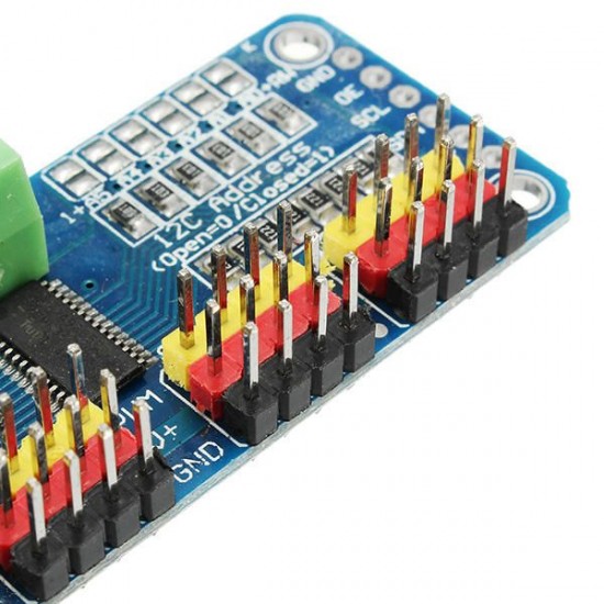 5Pcs PCA9685 16-Channel 12-bit PWM Servo Motor Driver I2C Module