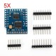 5Pcs Motor Shield For WeMos D1 Mini I2C Dual Motor Driver TB6612FNGV1.0.0